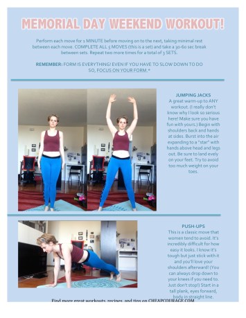 Blog - Memorial Day Workout